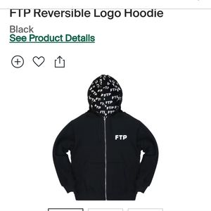 Ftp hoodie reversible